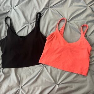 Two Lululemon tanks